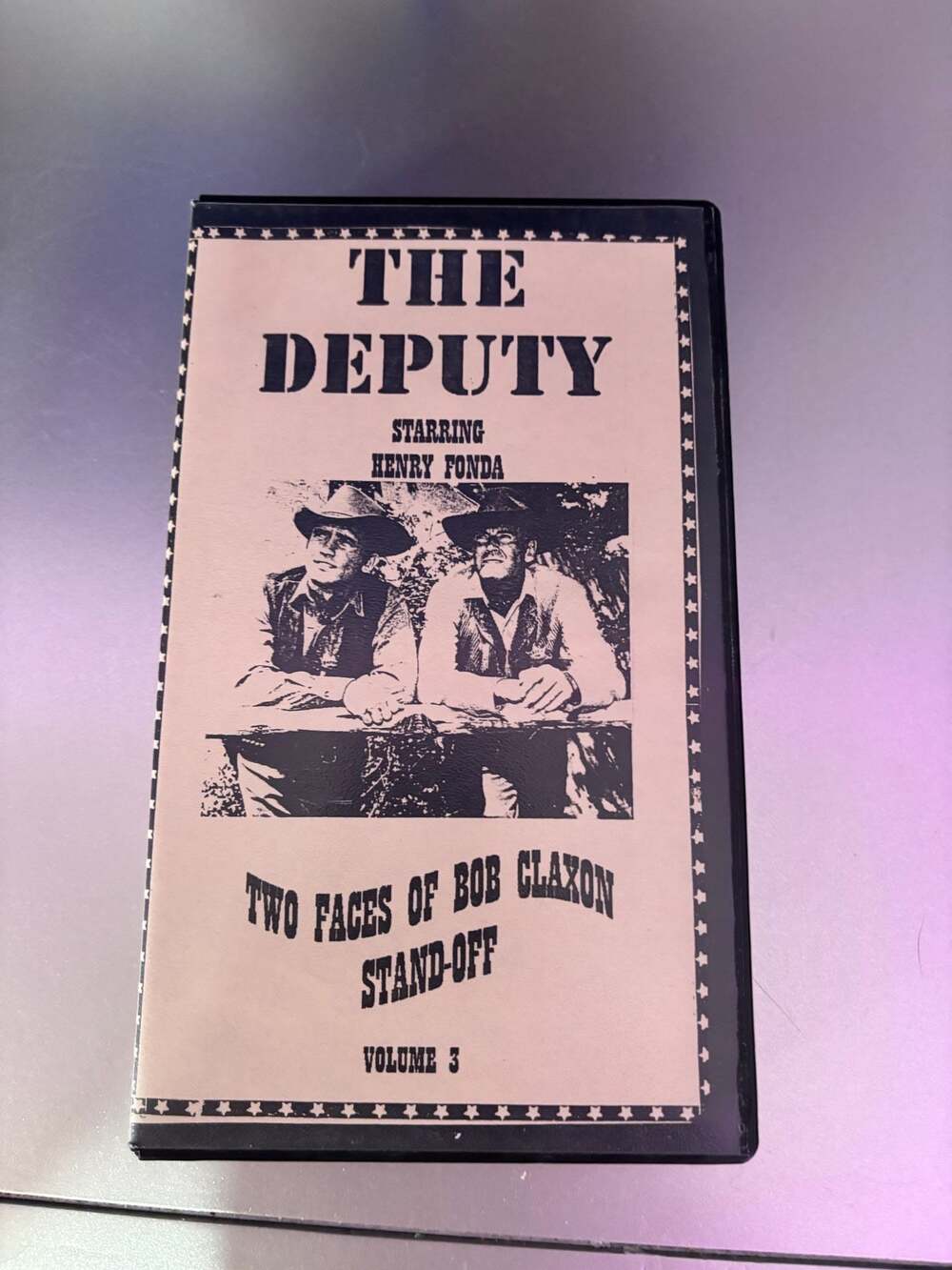 The Deputy Starring Henry Fonda Volume 3 VHS Tape